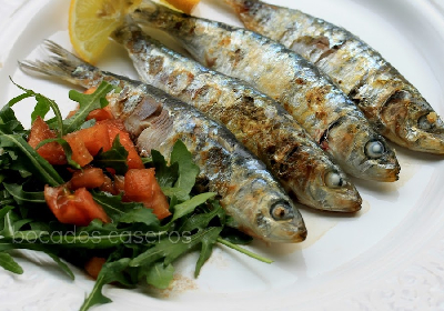 Sardines a la plantxa
